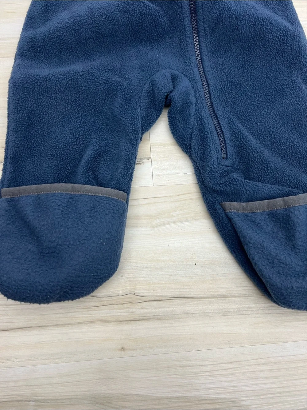 Columbia Cozy Fleece Hooded Teddy Bear One Piece Navy